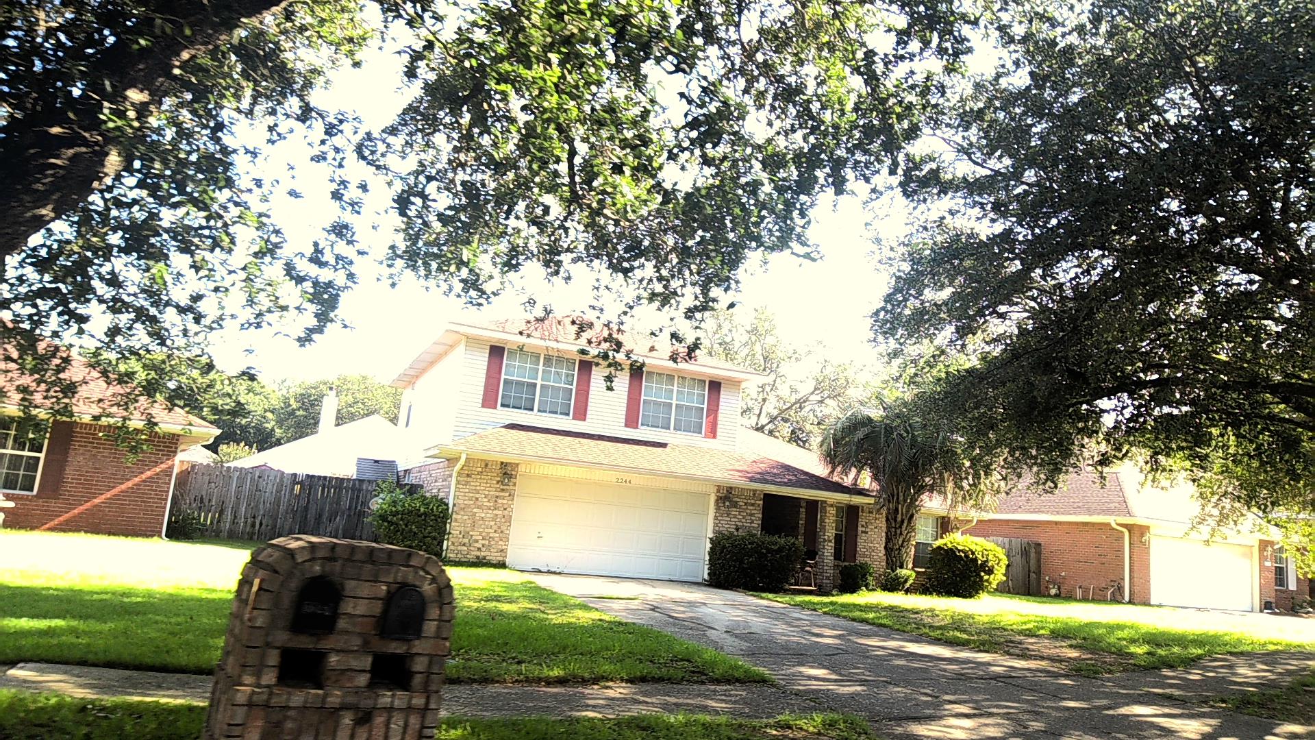Single family at 2244 VALLE ESCONDIDO DR, Escambia County FL — foreclosure auction