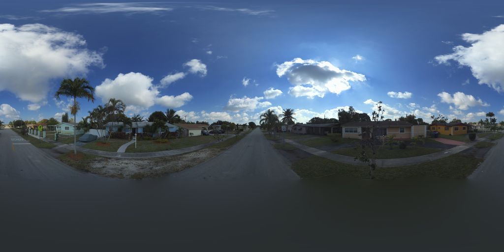 Street-level photo near 1360 NW 197 ST