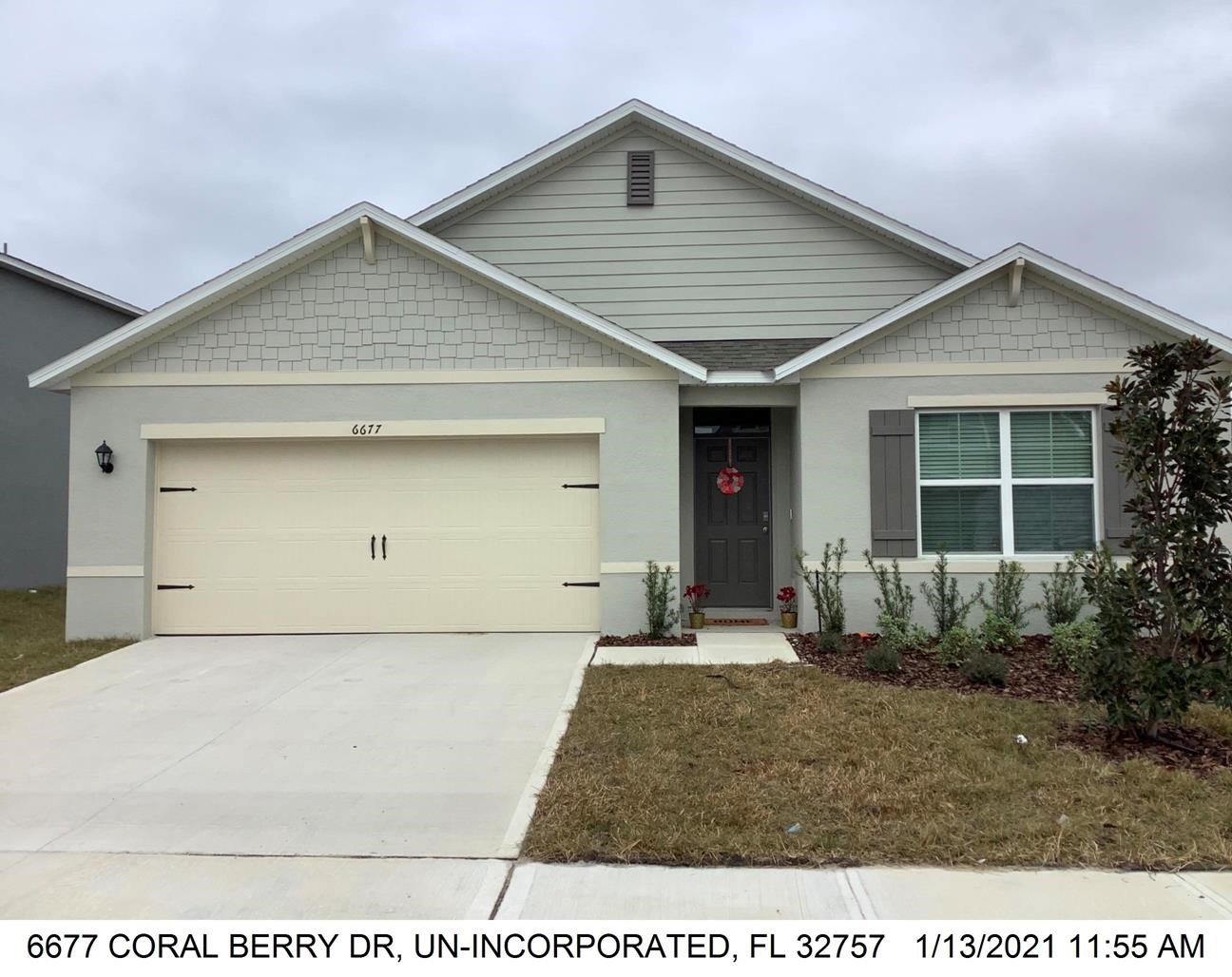 4-bed single family at 6677 CORAL BERRY DR, Orange County FL — foreclosure auction