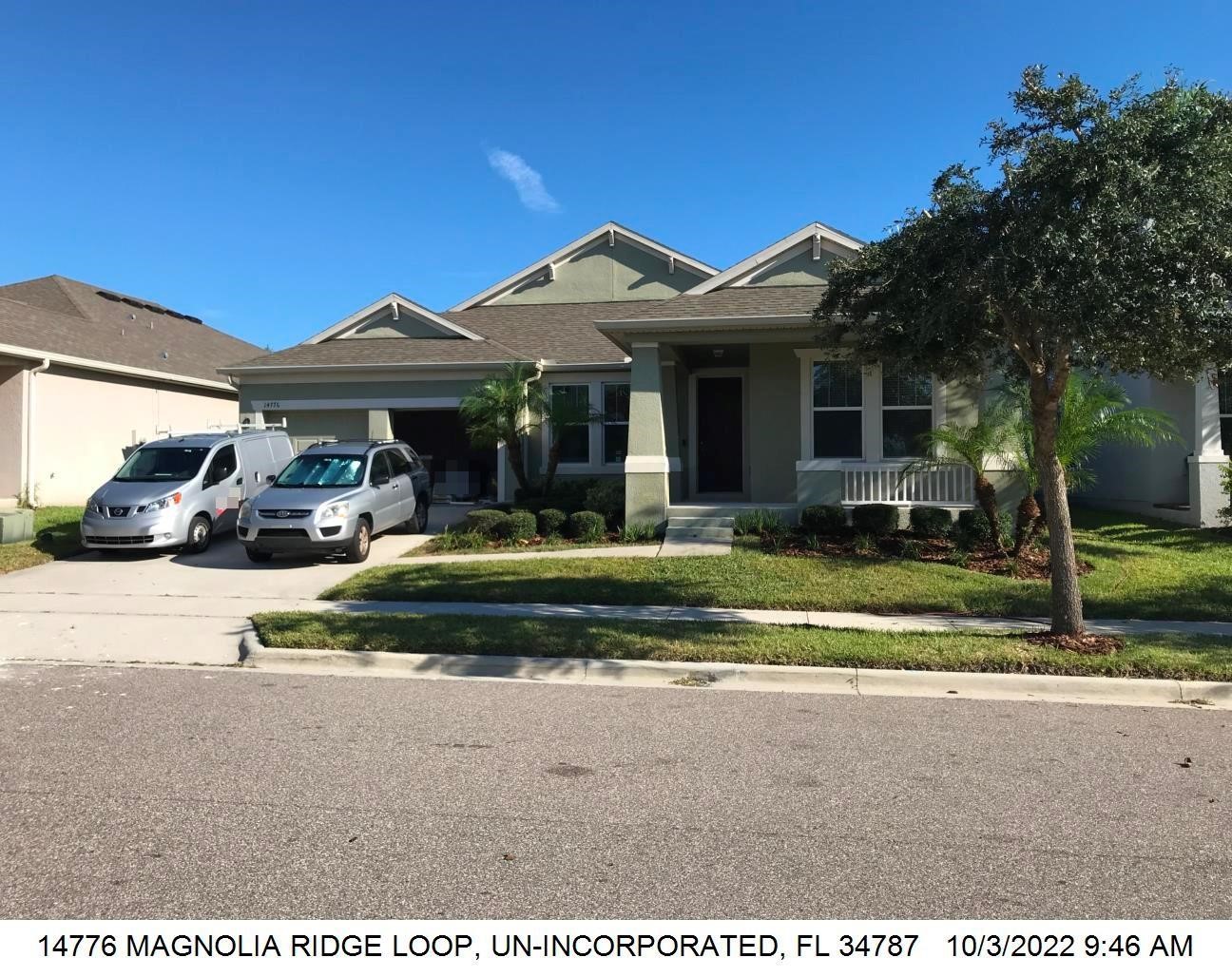 4-bed single family at 14776 MAGNOLIA RIDGE LOOP, Orange County FL — foreclosure auction