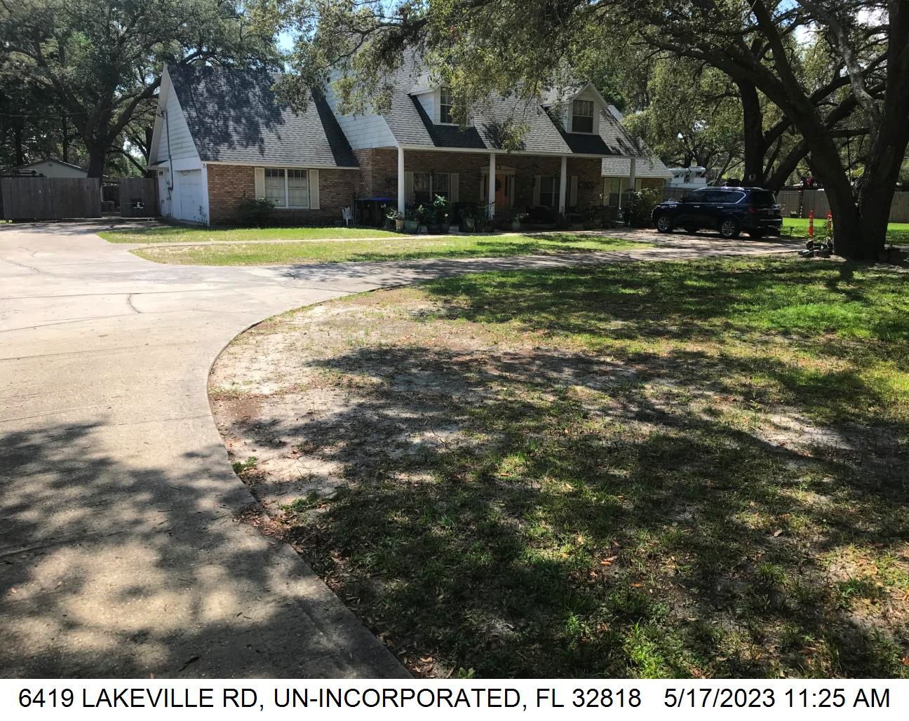 4-bed single family at 6419 LAKEVILLE RD, Orange County FL — foreclosure auction