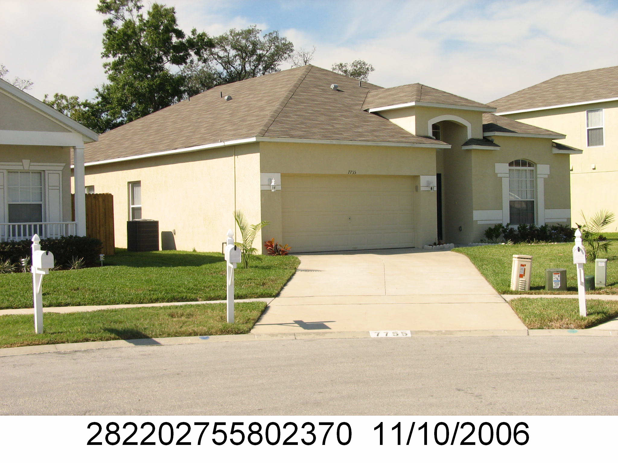 4-bed single family at 7755 SENJILL CT, Orange County FL — foreclosure auction