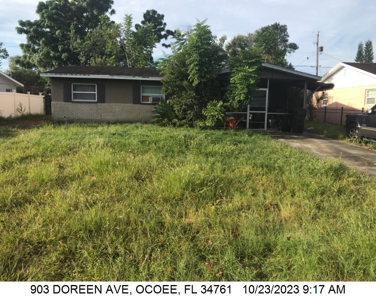 3-bed single family at 903 DOREEN AVE, Orange County FL — foreclosure auction
