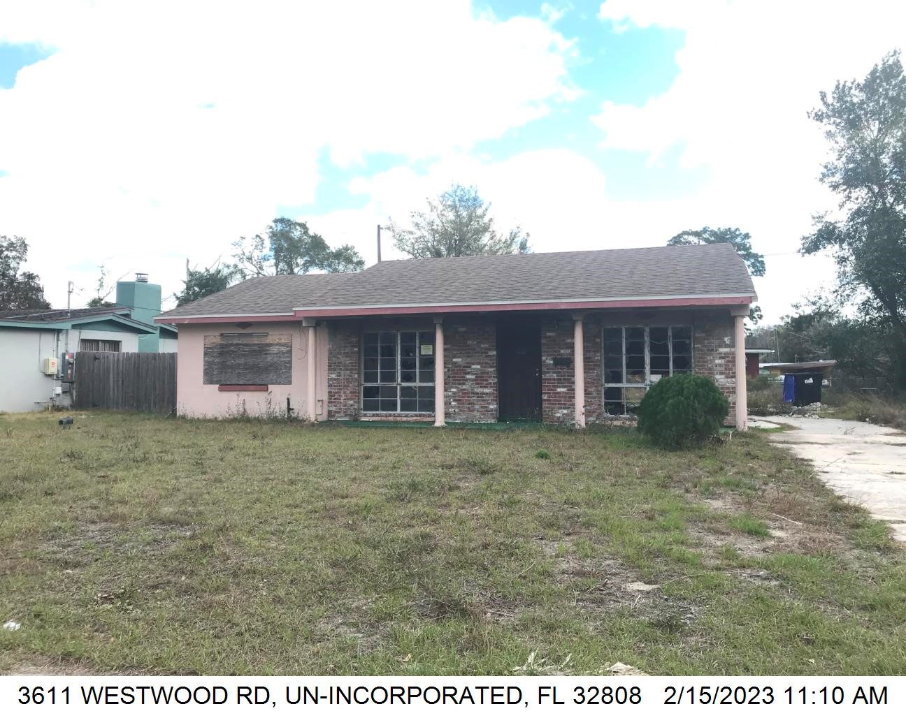 Single family at 3611 WESTWOOD RD, Orange County FL — foreclosure auction