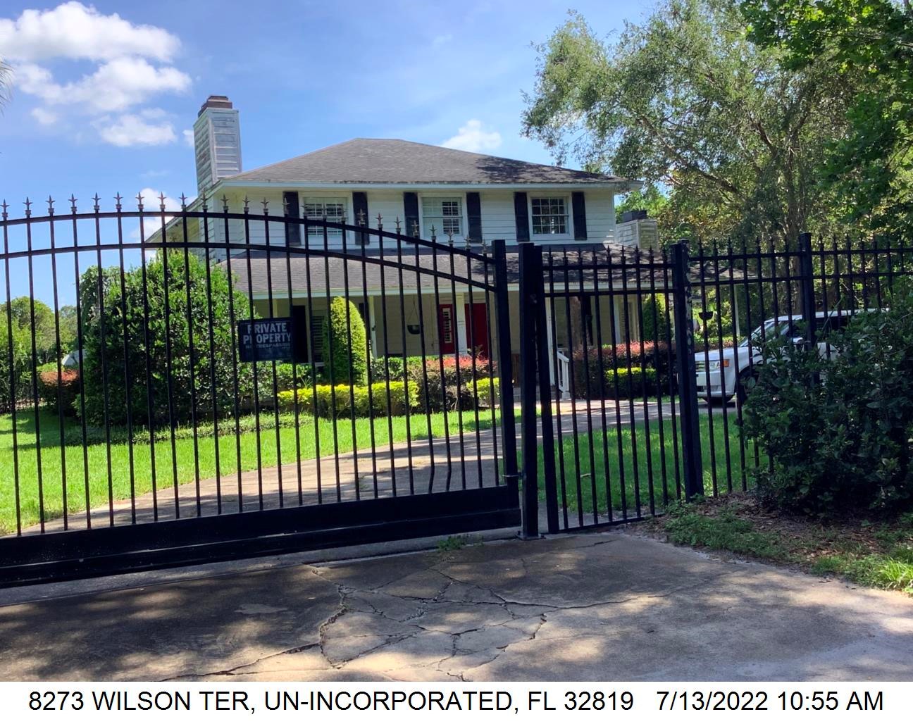 4-bed single family at 8273 WILSON TER, Orange County FL — foreclosure auction