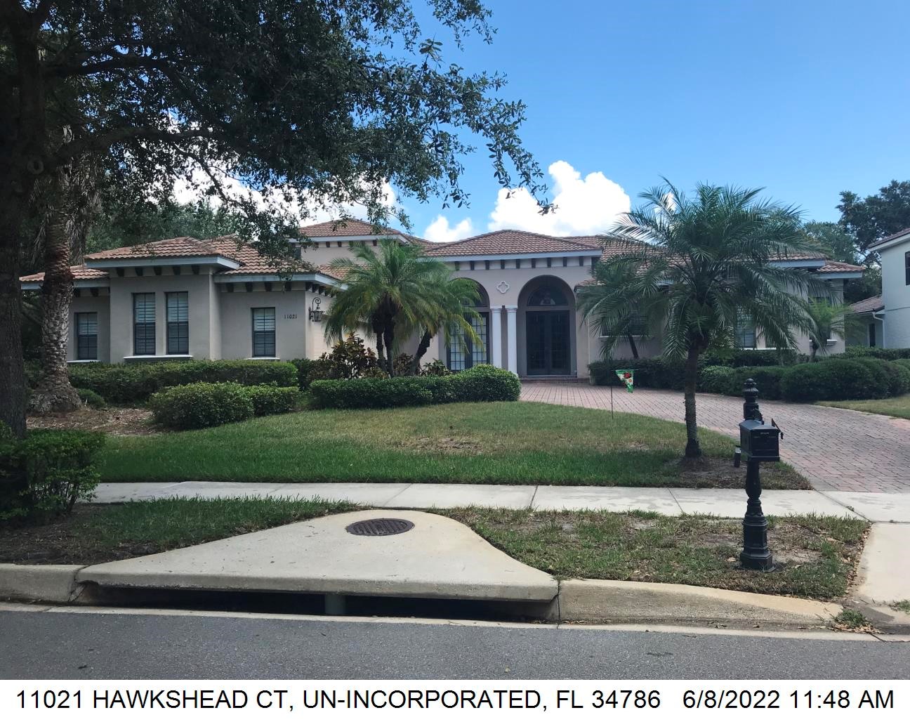 4-bed single family at 11021 HAWKSHEAD CT, Orange County FL — foreclosure auction