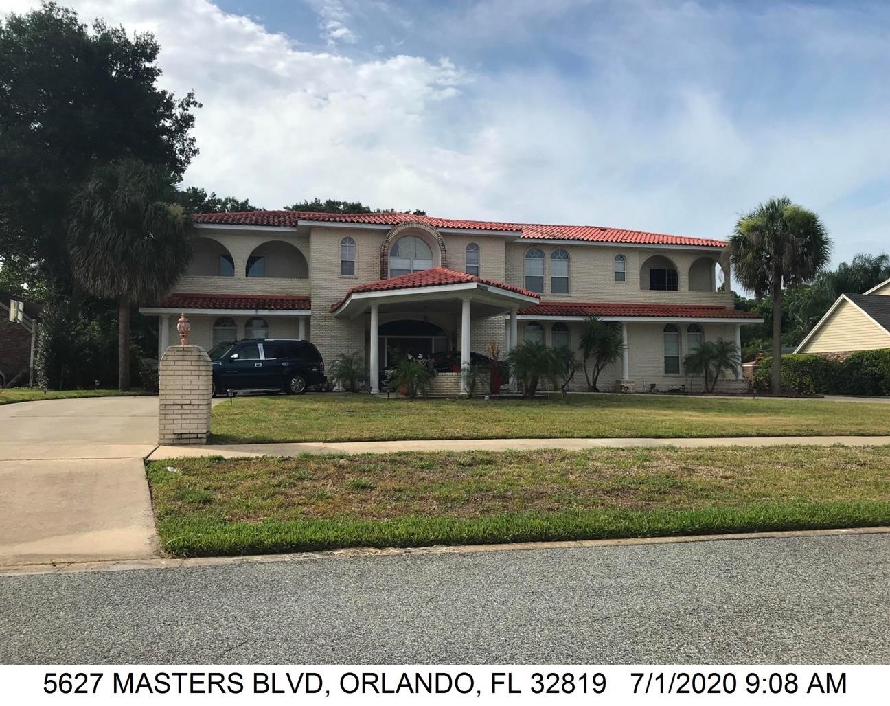 5-bed single family at 5627 MASTERS BLVD, Orange County FL — foreclosure auction