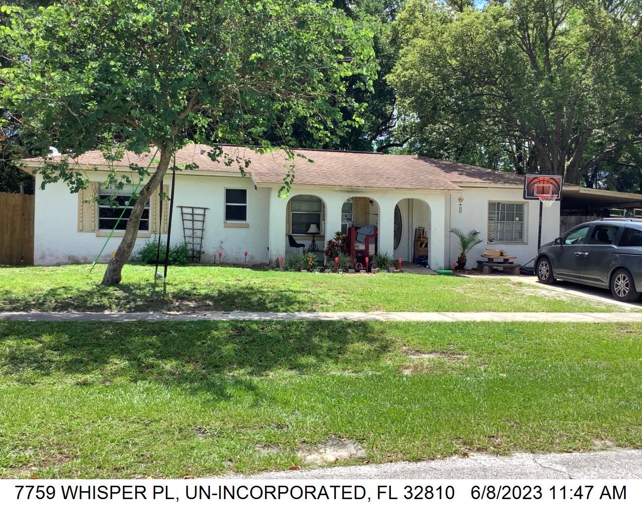 3-bed single family at 7759 WHISPER PL, Orange County FL — foreclosure auction