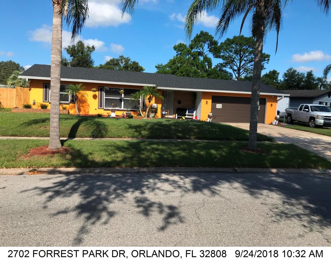 3-bed single family at 2702 FORREST PARK DR, Orange County FL — foreclosure auction