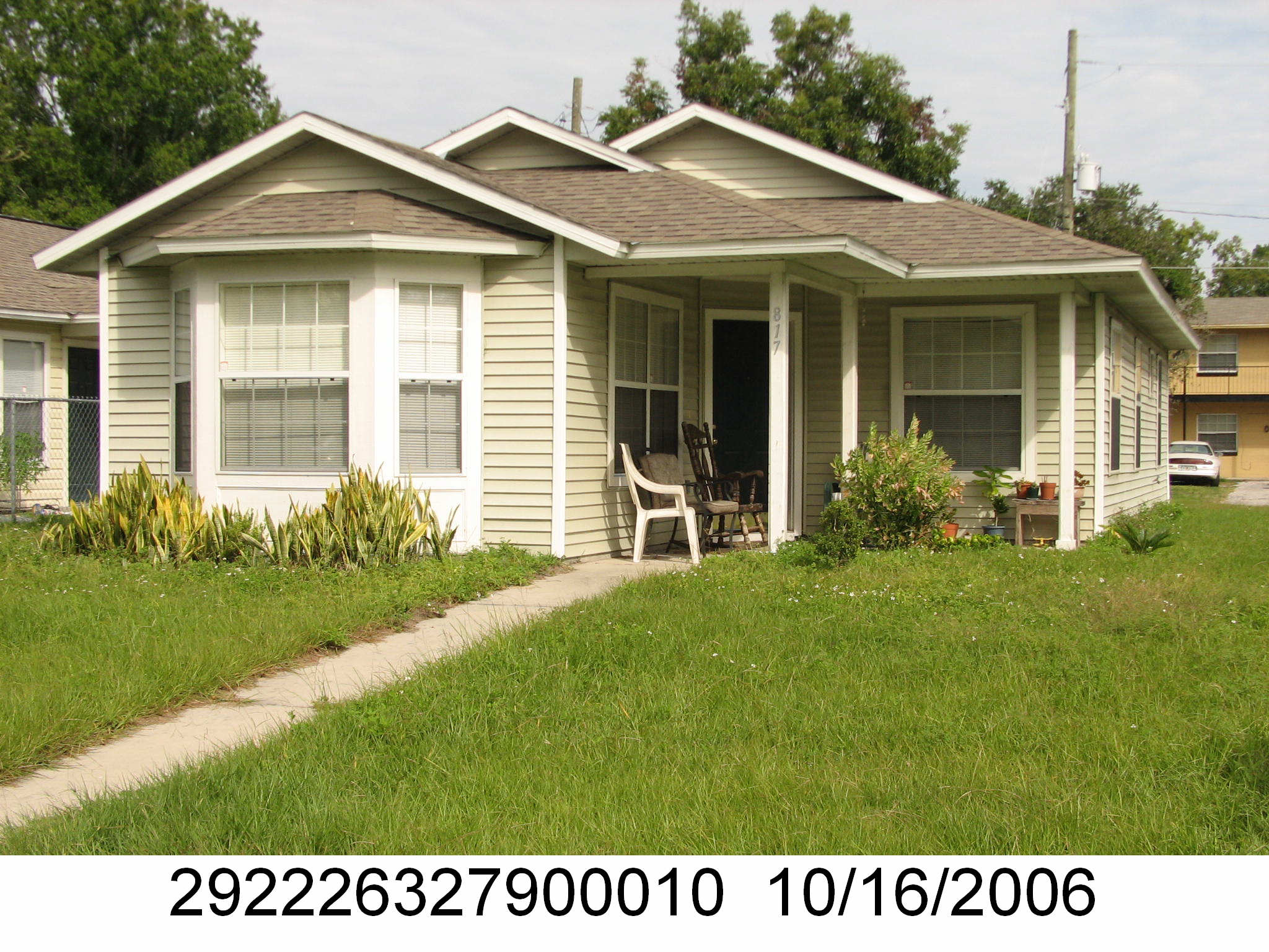 3-bed single family at 817 POLK ST, Orange County FL — foreclosure auction