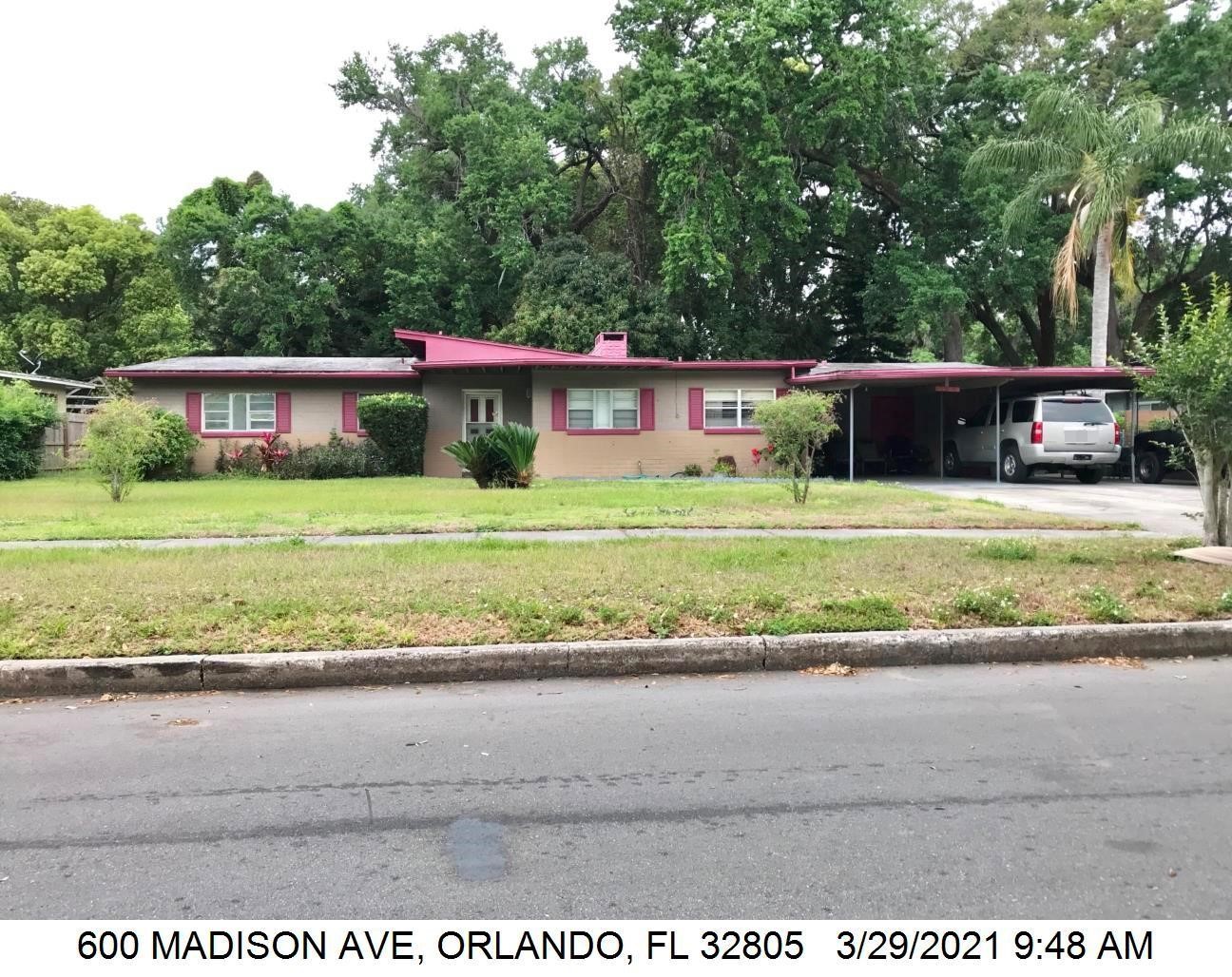 4-bed single family at 600 MADISON AVE, Orange County FL — foreclosure auction