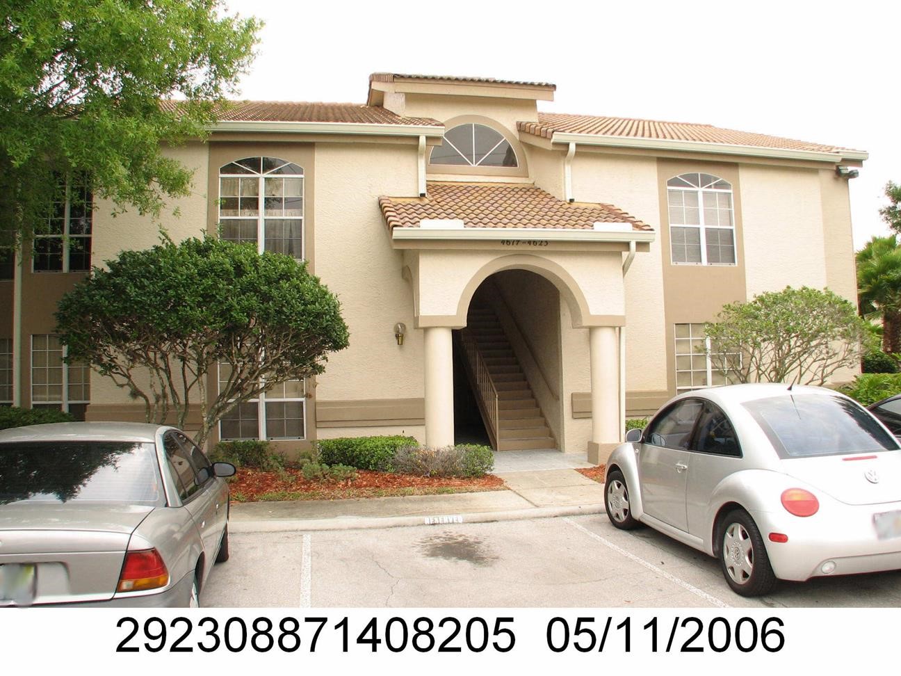 2-bed single family at 4619 GATE PL UNIT 205, Orange County FL — foreclosure auction