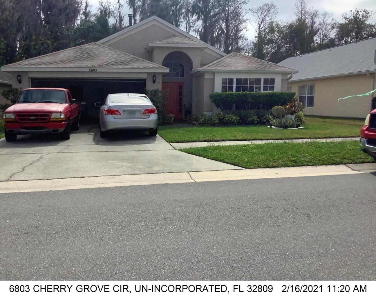 3-bed single family at 6803 CHERRY GROVE CIR, Orange County FL — foreclosure auction