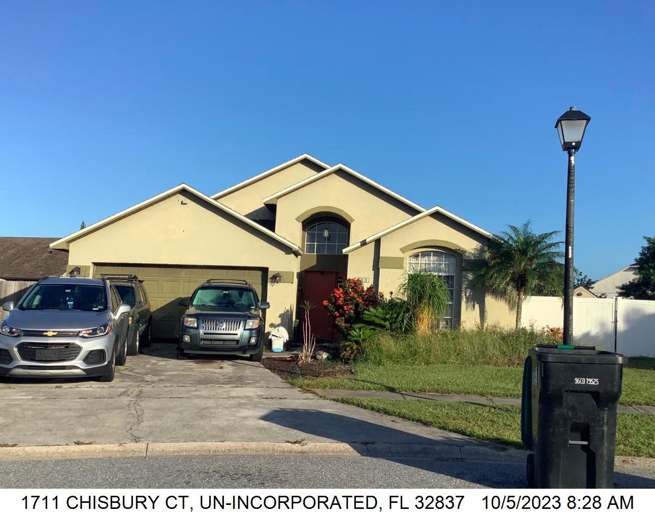 3-bed single family at 1711 CHISBURY CT, Orange County FL — foreclosure auction