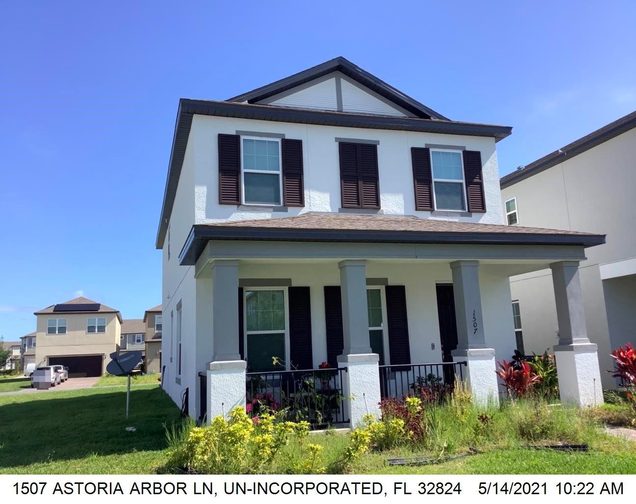 3-bed single family at 1507 ASTORIA ARBOR LN, Orange County FL — foreclosure auction
