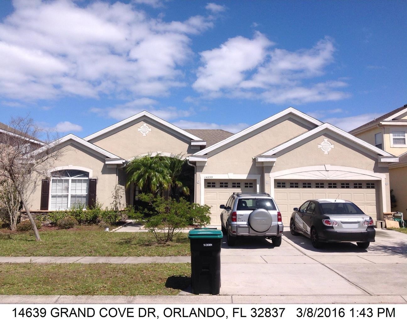 5-bed single family at 14639 GRAND COVE DR, Orange County FL — foreclosure auction