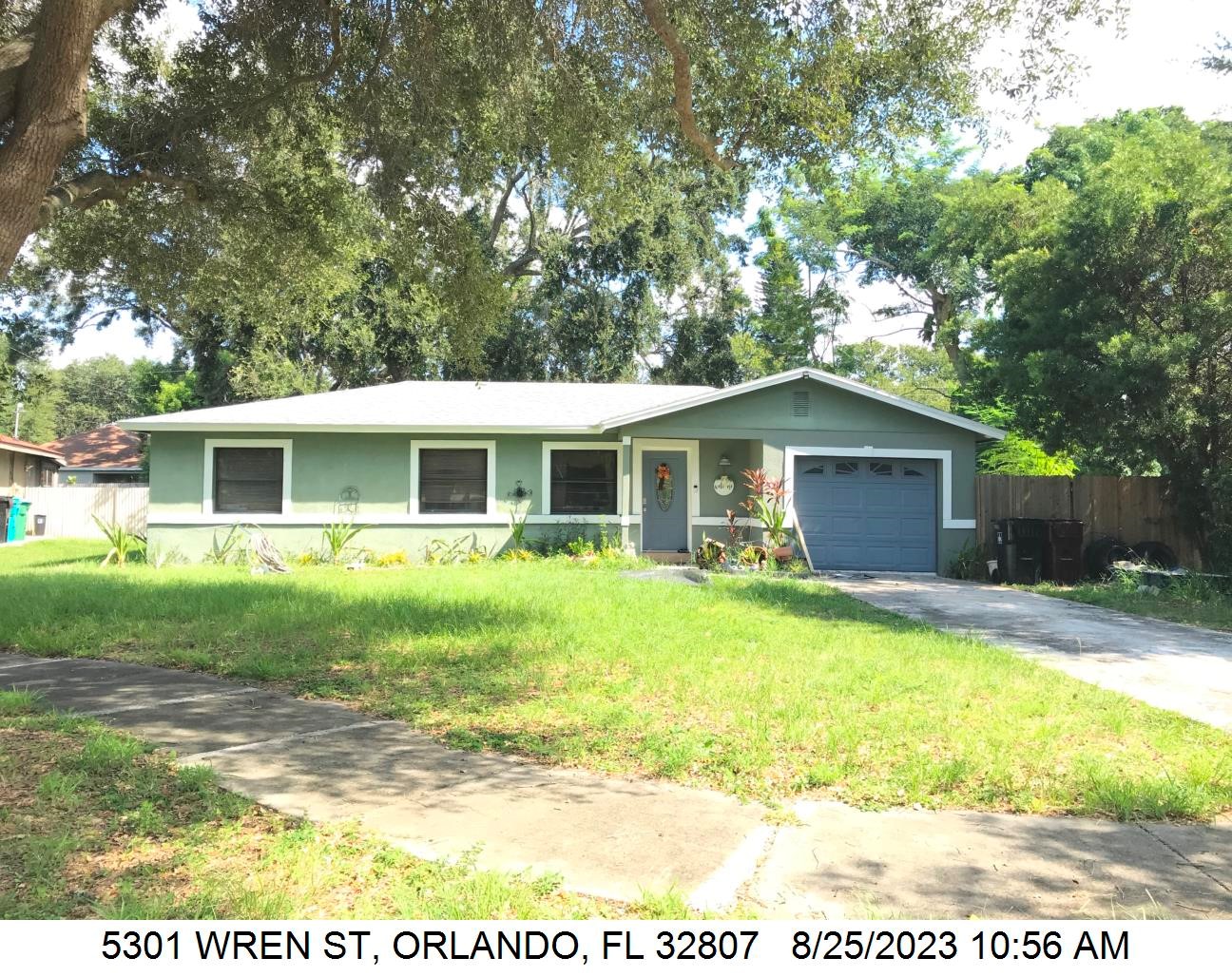 3-bed single family at 5301 WREN ST, Orange County FL — foreclosure auction