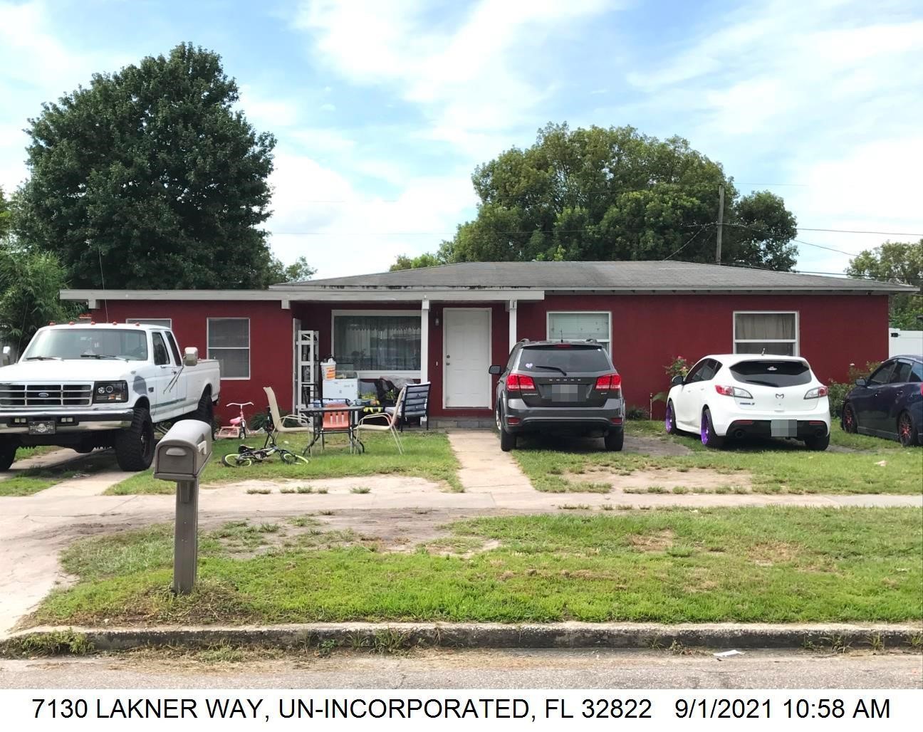 2-bed single family at 7130 LAKNER WAY, Orange County FL — foreclosure auction