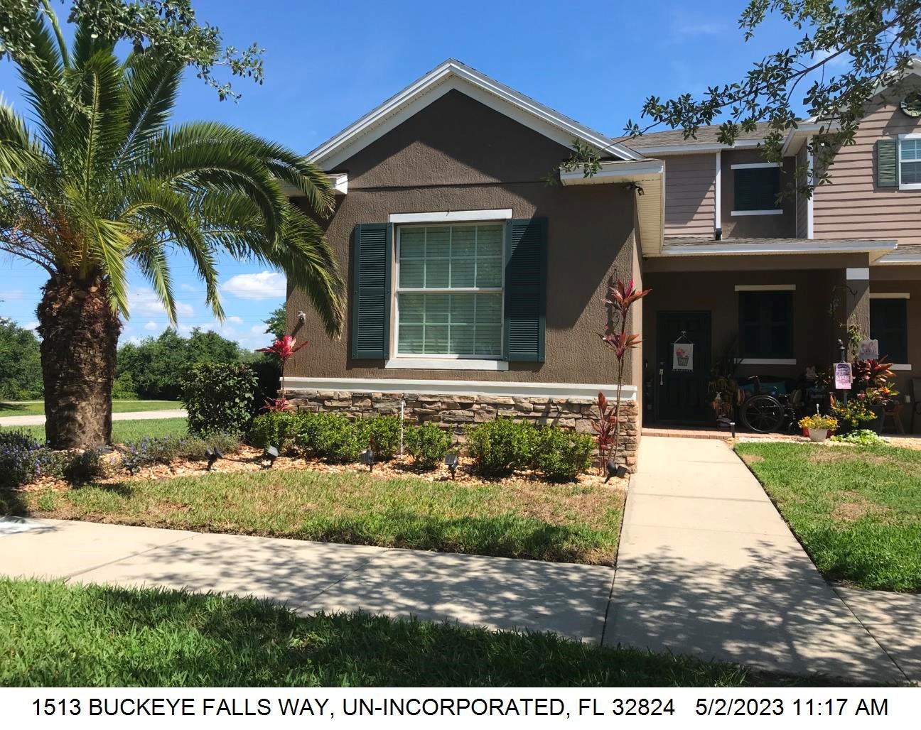 3-bed single family at 1513 BUCKEYE FALLS WAY, Orange County FL — foreclosure auction