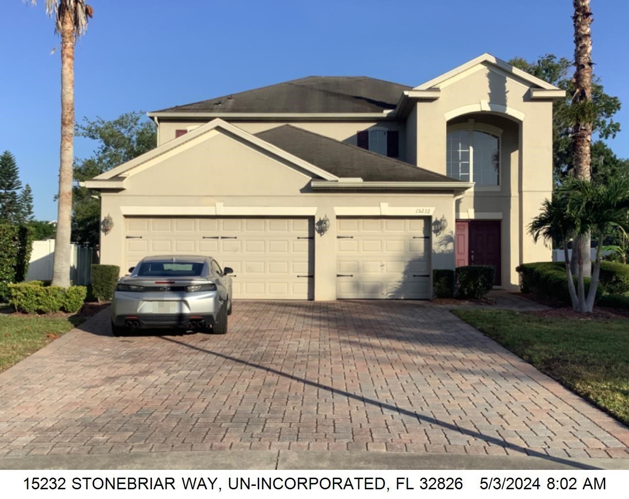4-bed single family at 15232 STONEBRIAR WAY, Orange County FL — foreclosure auction