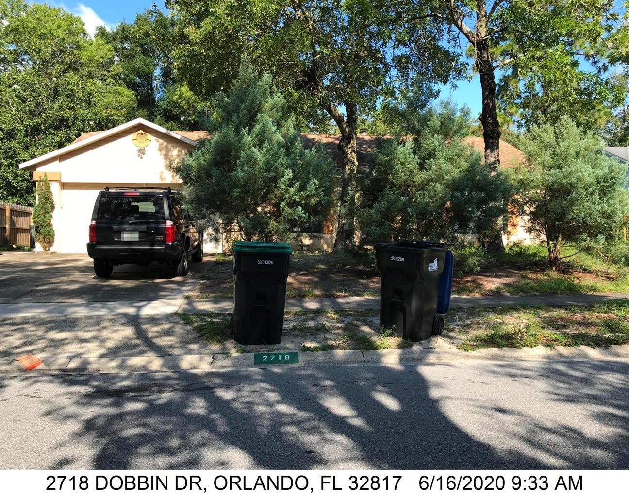 3-bed single family at 2718 DOBBIN DR, Orange County FL — foreclosure auction