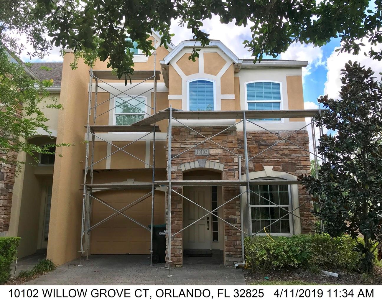 3-bed single family at 10102 WILLOW GROVE CT, Orange County FL — foreclosure auction