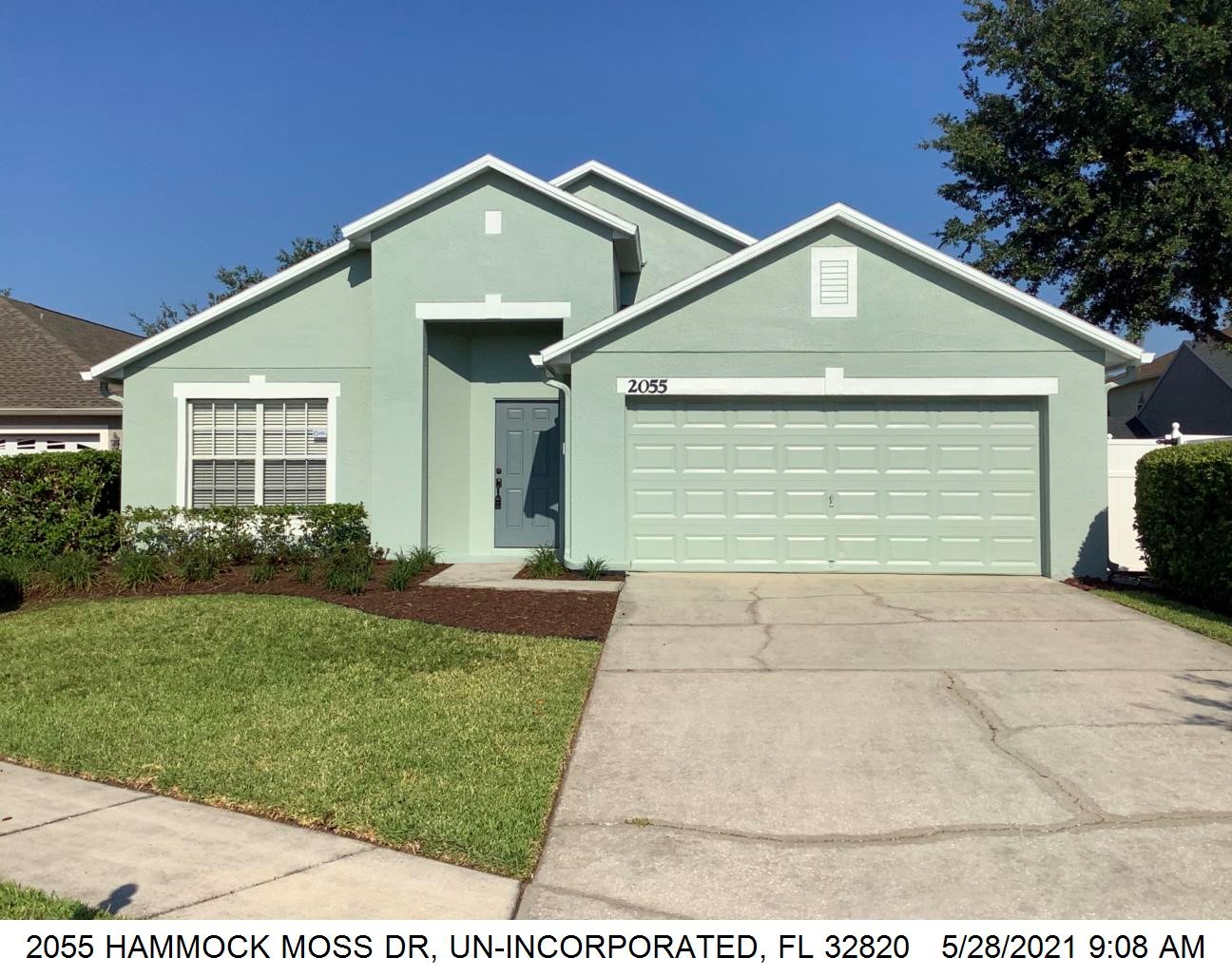 3-bed single family at 2055 HAMMOCK MOSS DR, Orange County FL — foreclosure auction