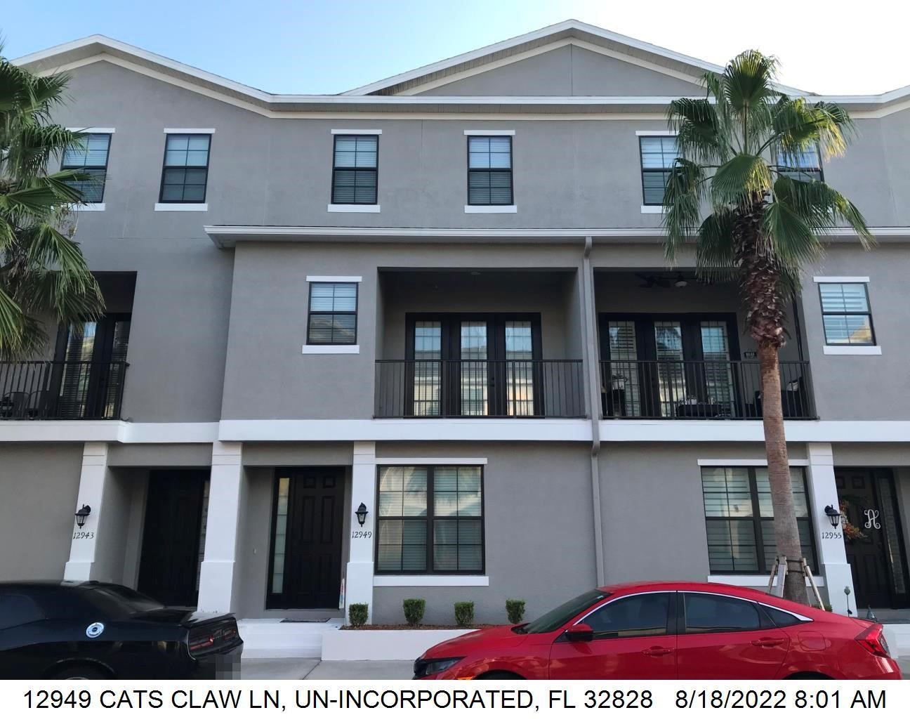 3-bed single family at 12949 CATS CLAW LN, Orange County FL — foreclosure auction