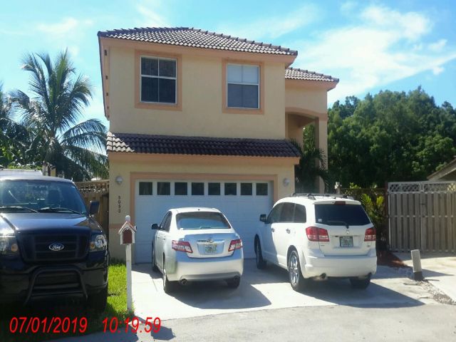 4-bed single family at 3050 W BUENA VISTA DRIVE, Margate FL — foreclosure auction