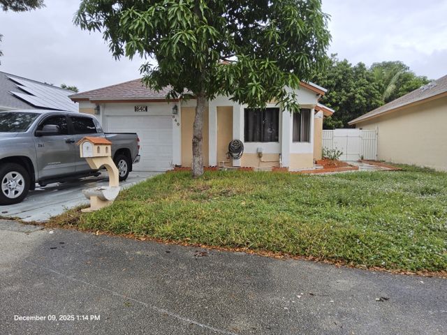 3-bed single family at 840 W PALM RUN DRIVE, North Lauderdale FL — foreclosure auction