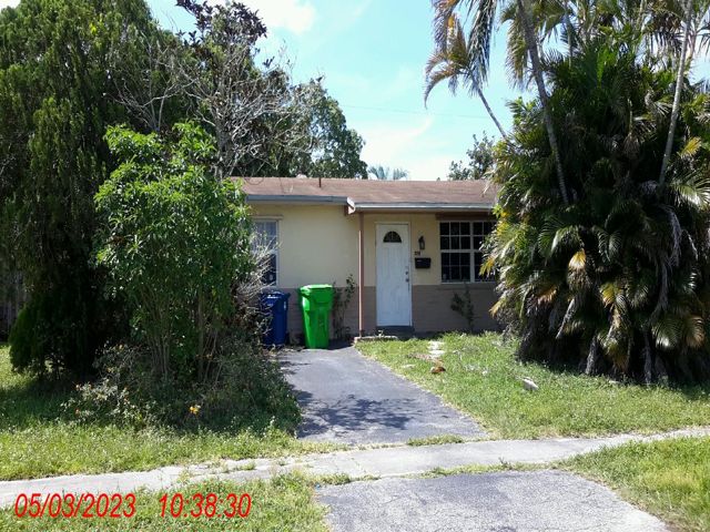 2-bed single family at 8630 NW 25 STREET, Sunrise FL — foreclosure auction