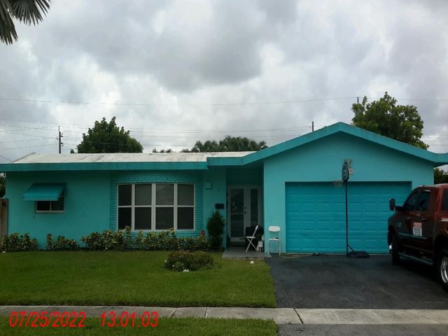 4-bed single family at 3700 NW 25 STREET, Lauderdale Lakes FL — foreclosure auction