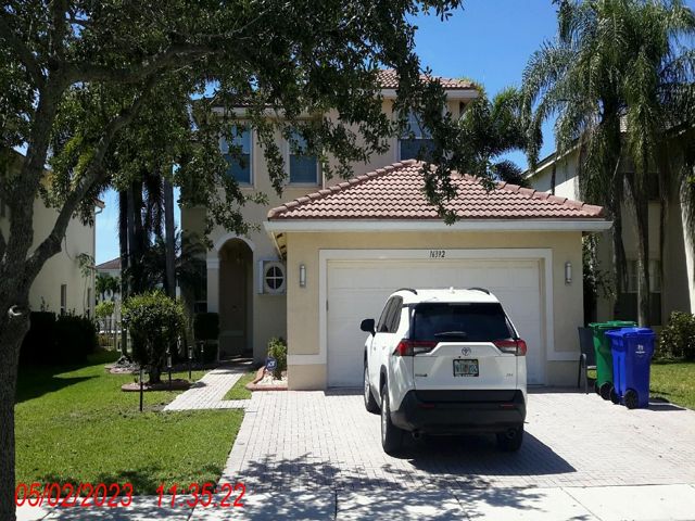 4-bed single family at 16392 SW 29 STREET, Miramar FL — foreclosure auction