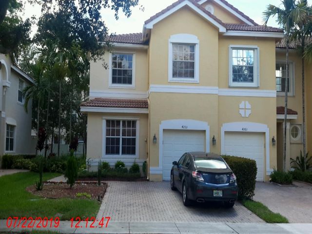3-bed single family at 4253 SW 124 TERRACE, Miramar FL — foreclosure auction