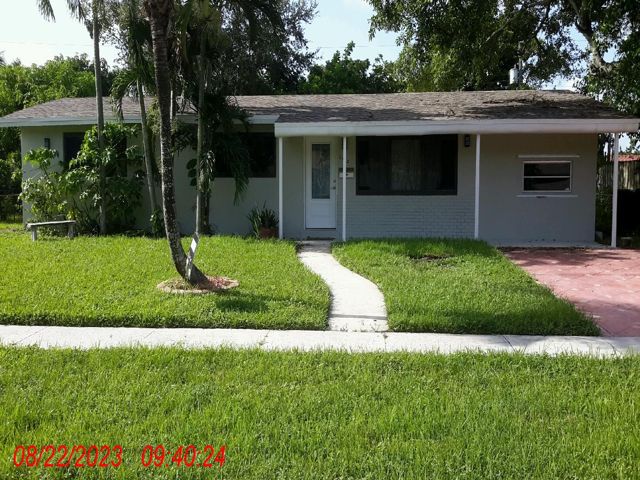 3-bed single family at 6472 LINCOLN STREET, Hollywood FL — foreclosure auction