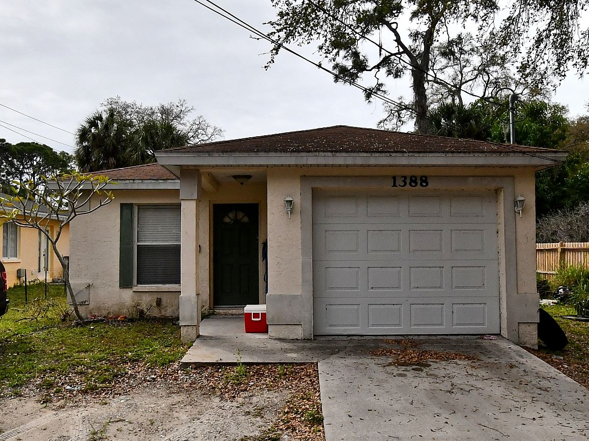 3-bed single family at 1388 43RD ST, Sarasota County FL — foreclosure auction