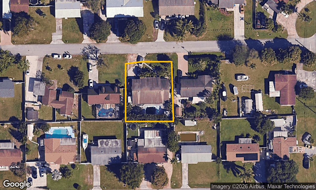 3-bed single family at 3464 ARTESIAN DR, Palm Beach County FL — foreclosure auction