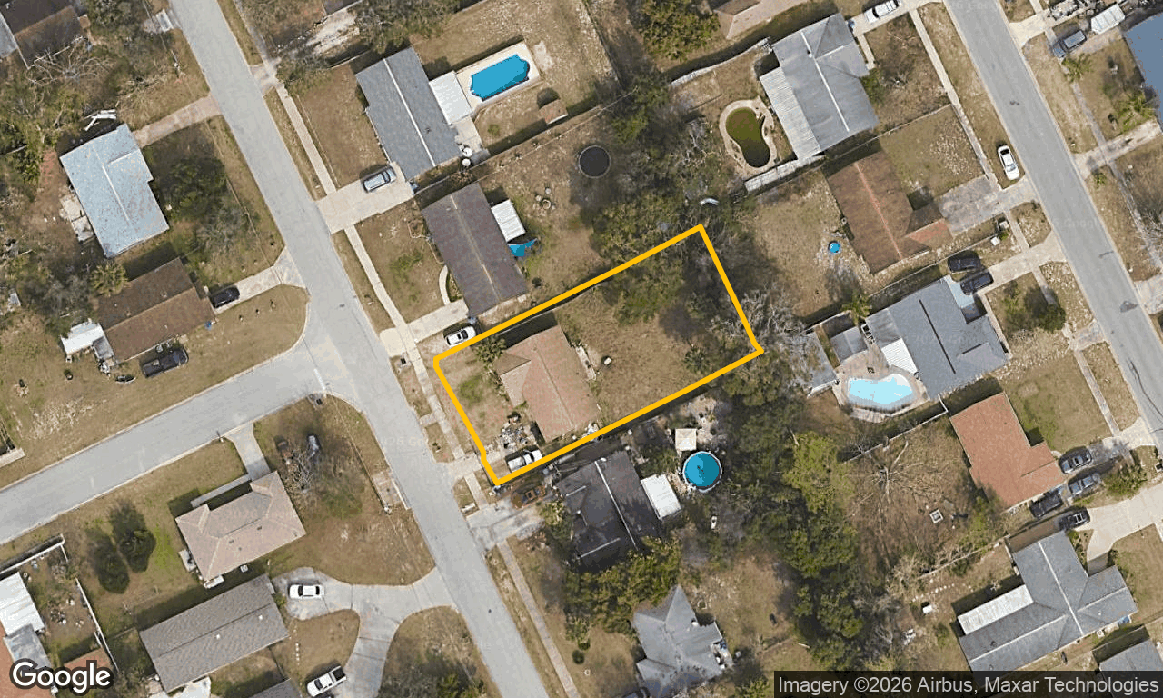 2-bed single family at 1727 CAROLINA AVE, Volusia County FL — foreclosure auction