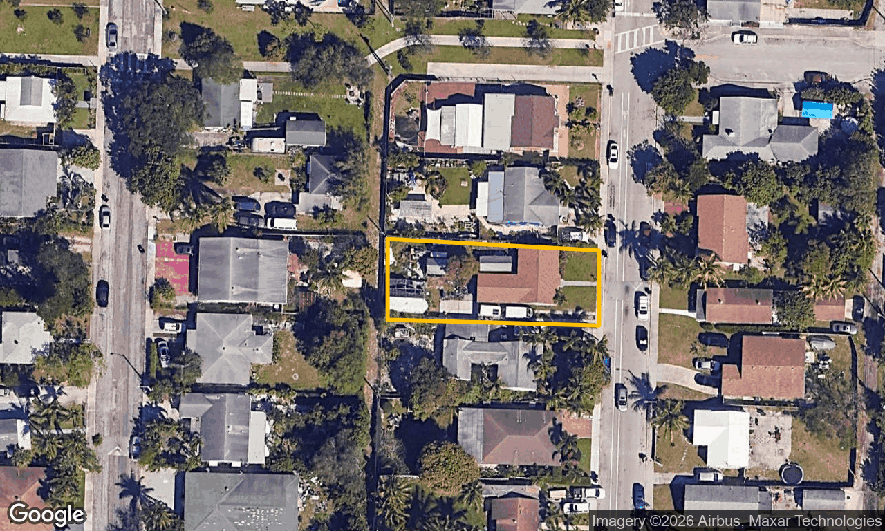 3-bed single family at 421 N C ST, Lake Worth Beach FL — foreclosure auction