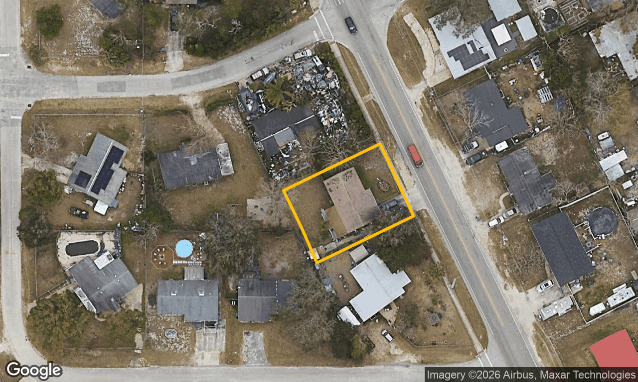 4-bed single family at 1208 DERBYSHIRE RD, Volusia County FL — foreclosure auction