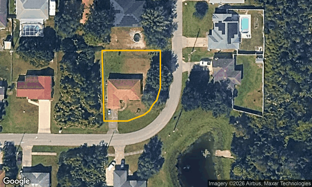 3-bed single family at 2816 S SLATER DR, Volusia County FL — foreclosure auction