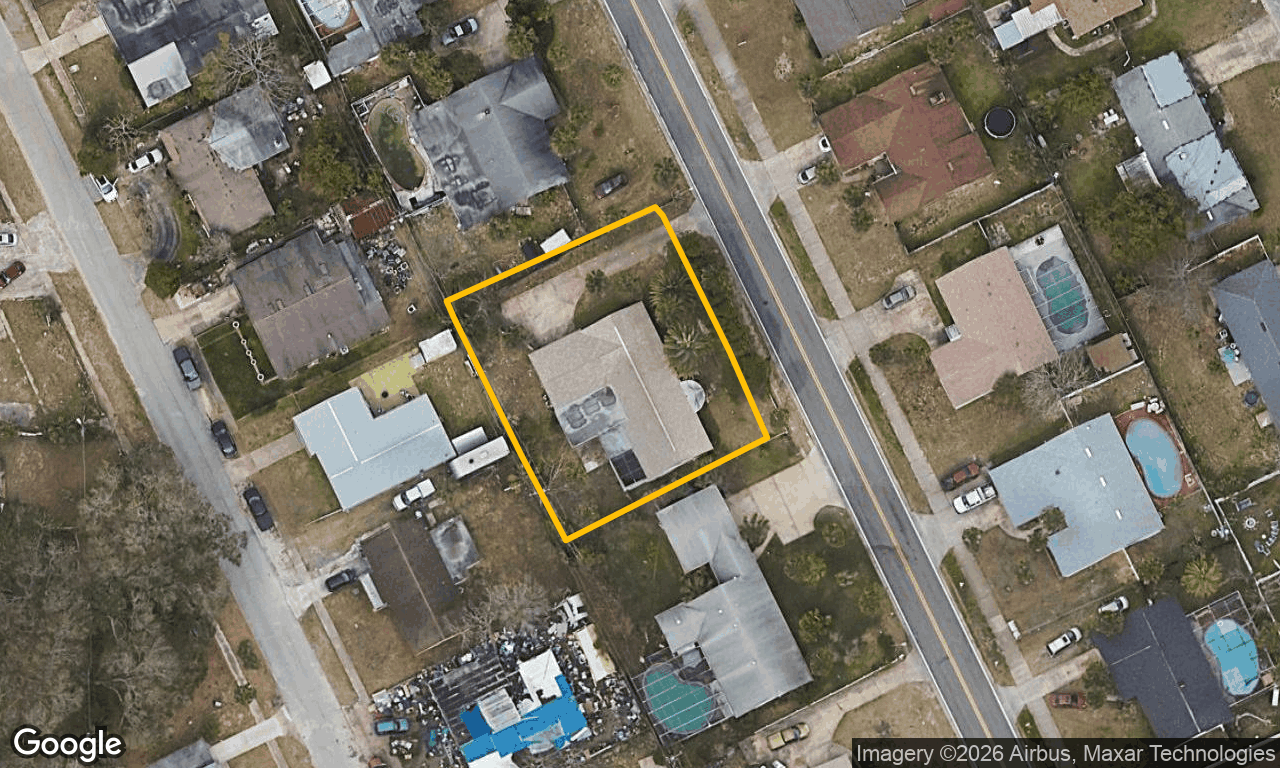 4-bed single family at 884 DERBYSHIRE RD, Volusia County FL — foreclosure auction