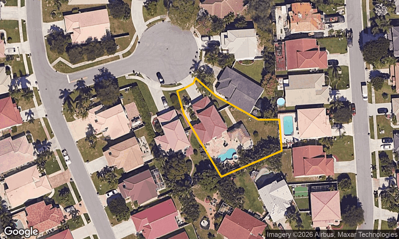 4-bed single family at 7566 LAKE PLACID CT, Palm Beach County FL — foreclosure auction