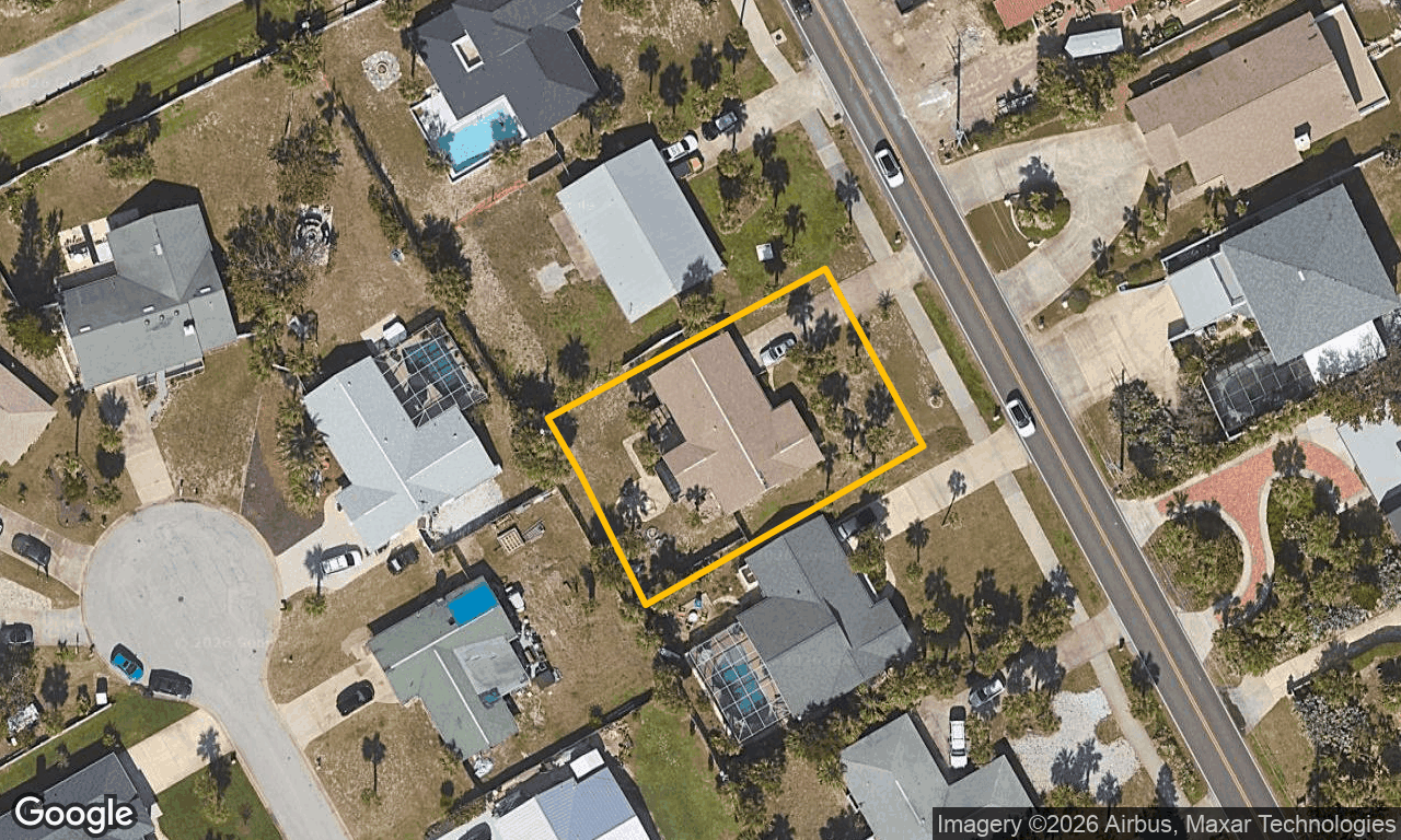 2-bed single family at 4322 S ATLANTIC AVE, Volusia County FL — foreclosure auction