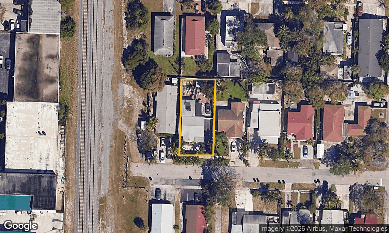 3-bed single family at 521 FRANKLIN RD, West Palm Beach FL — foreclosure auction