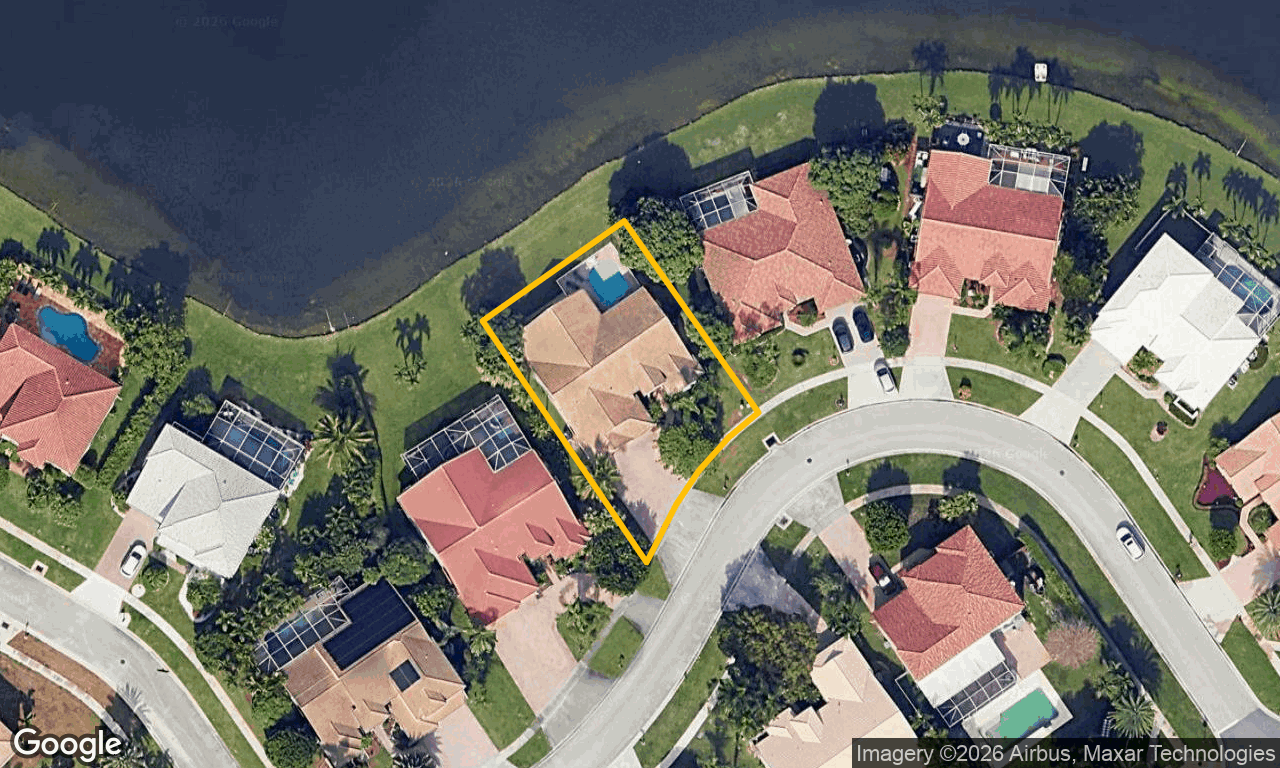 4-bed single family at 9612 LAKE SERENA DR, Palm Beach County FL — foreclosure auction
