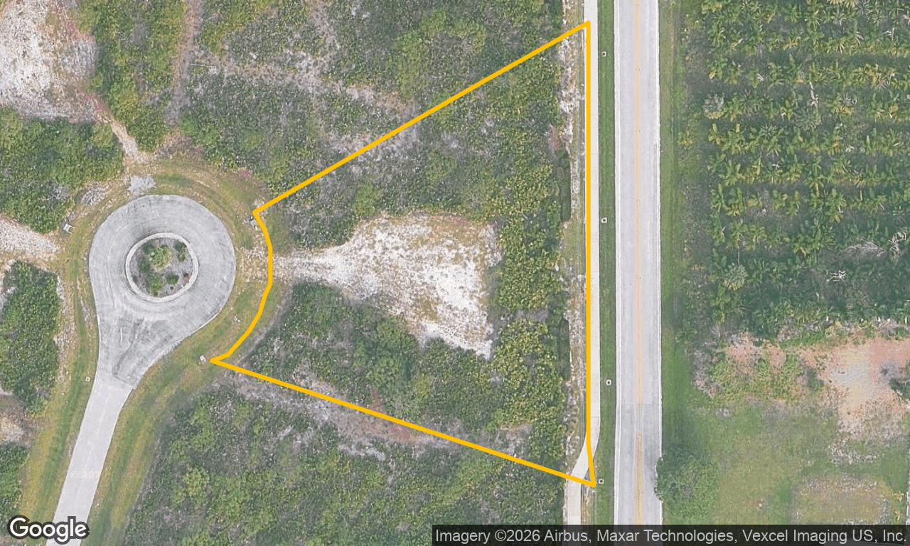 Vacant land at 12528 CANOE TRL, Lee County FL — foreclosure auction