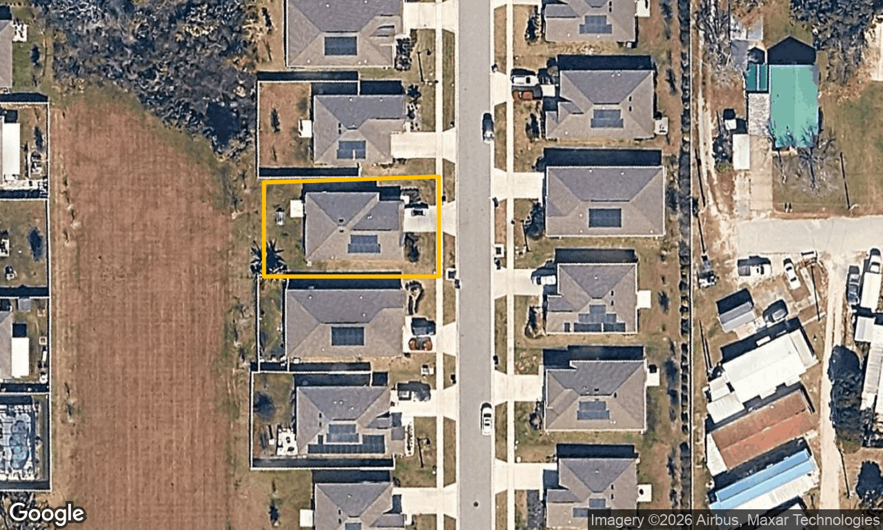 4-bed single family at 416 THREE OAKS DR, Volusia County FL — foreclosure auction