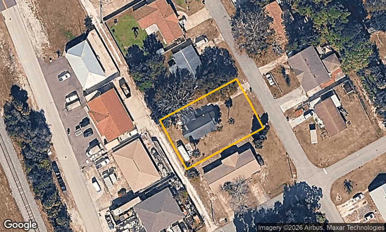 2-bed single family at 1858 FERN PALM DR, Volusia County FL — foreclosure auction