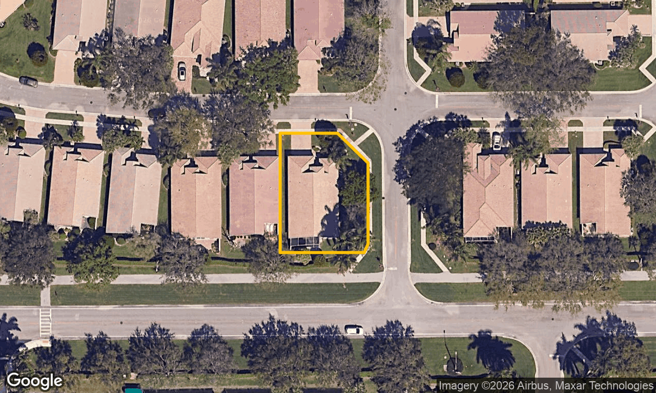 3-bed single family at 13909 VIA NIDIA, Palm Beach County FL — foreclosure auction